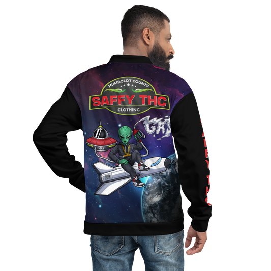 Mens Spaced Out Bomber Jacket